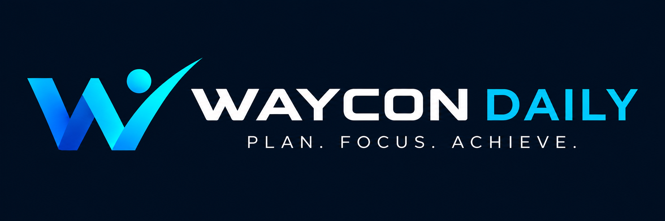 Waycon Daily — Plan. Focus. Achieve.